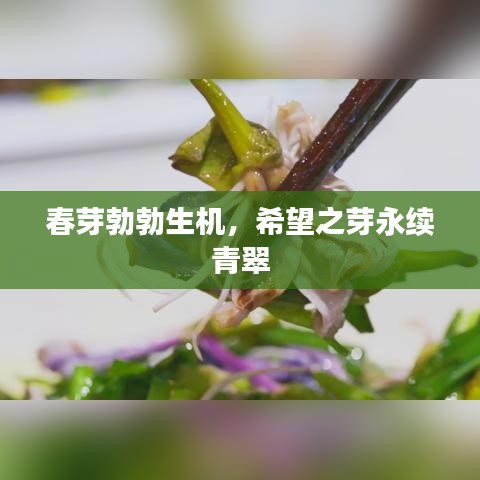 春芽勃勃生機(jī)，希望之芽永續(xù)青翠