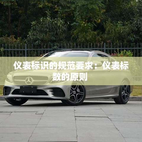 儀表標識的規(guī)范要求：儀表標數的原則 