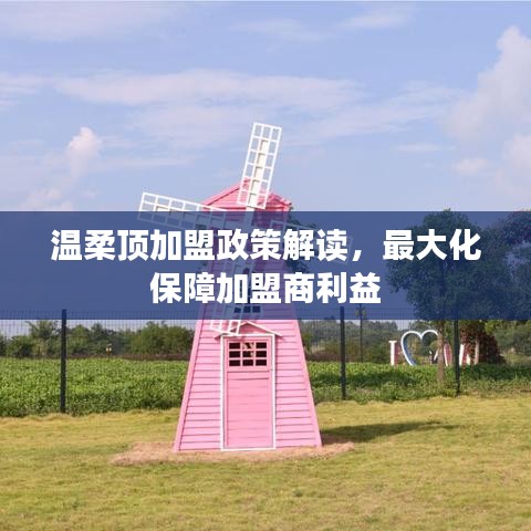 溫柔頂加盟政策詳解，最大化保障加盟商利益