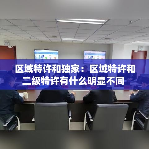 區(qū)域特許和獨(dú)家：區(qū)域特許和二級(jí)特許有什么明顯不同 