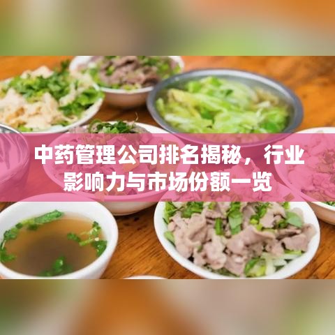 中藥管理公司排名揭秘，行業(yè)影響力與市場份額一覽