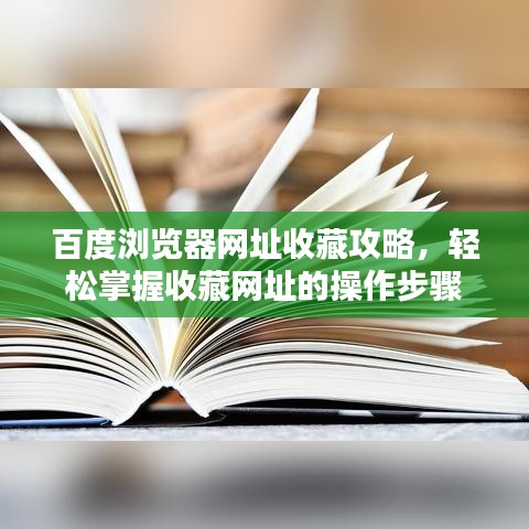 百度瀏覽器網址收藏攻略，輕松掌握收藏網址的操作步驟