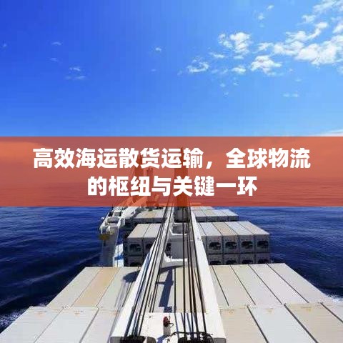 高效海運散貨運輸，全球物流的樞紐與關鍵一環(huán)