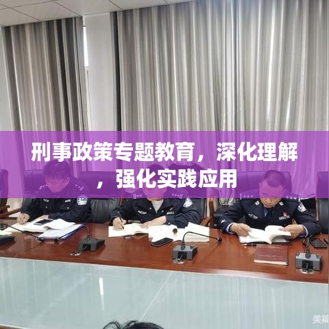 刑事政策專題教育，深化理解，強(qiáng)化實(shí)踐應(yīng)用