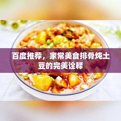 百度推薦，家常美食排骨燉土豆的完美詮釋