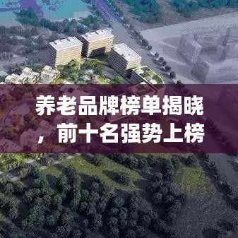 養(yǎng)老品牌榜單揭曉，前十名強(qiáng)勢上榜，不容錯過！