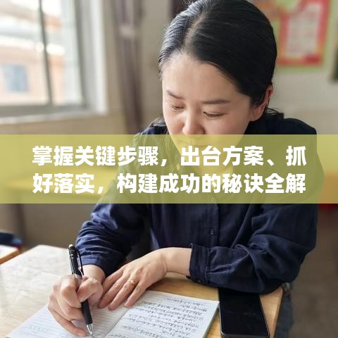 掌握關(guān)鍵步驟，出臺(tái)方案、抓好落實(shí)，構(gòu)建成功的秘訣全解析