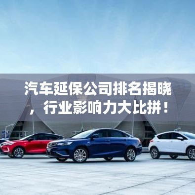 汽車延保公司排名揭曉，行業(yè)影響力大比拼！